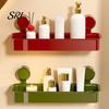Bathroom Storage Organizer Rack with Suction Cup No-Drill Design Strong Toiletry Basket Load-Bearing Non-Slip Wall for Kitchen Damage-free