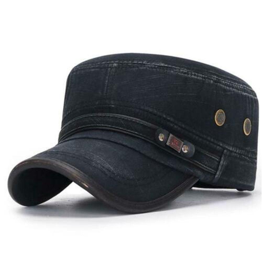 Casual Adjustable Cotton Baseball Cap Cadet Hat Peaked Cap Sun Cap