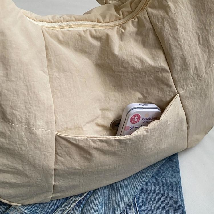 Shoulder Bag for Girl Women Handbag Solid Color Underarm Bag Crossbody Bag Tote