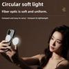 3 Color Modes Magnetic Waterproof Shockproof Foldable Selfie Light Adjustable Brightness Color Temperature Pocket Use ABS