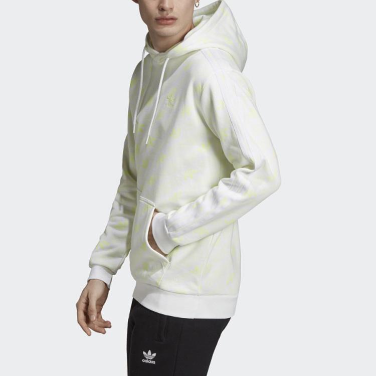 adidas Originals Mono Hoodle Hooded Sports Pullover White Men's ED7050