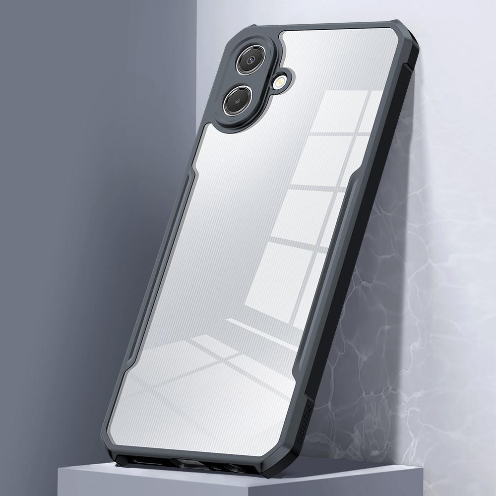 XUNDD For Samsung Galaxy A07 4G Case Dropproof TPU+Acrylic Clear Back Phone Cover