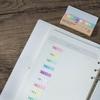 Mini Morandi Sticky Notes Set Fluorescent Index Stickers Memo Pad Self-Adhesive Label Stationery Office