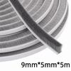 5M Brush Strip Self Adhesive Door Window Sealing Strip Home Door Window Sound Insulation Seal Film Door Swal Weather Strip