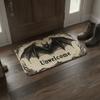 Crystal Velvet Halloween Unwelcome Floor Mat Gothic Style Decorative Door Mat  Party