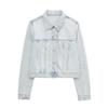 Fashion Style 2024 Spring Denim Corset Jacket Outwear High Waist Skirt 8197017 406