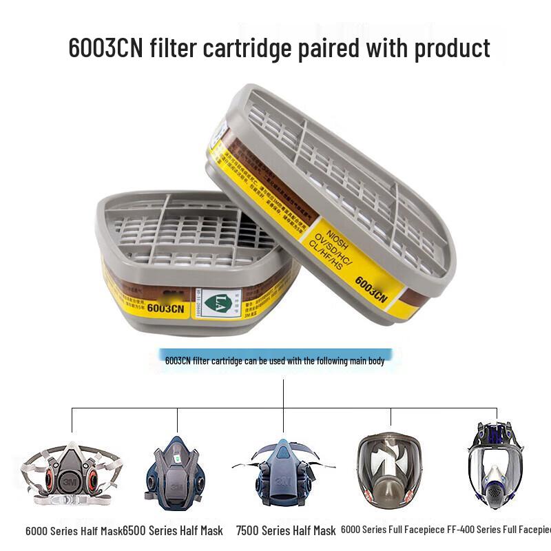 Respirator Filter Cartridge 6003CN (2-pack)