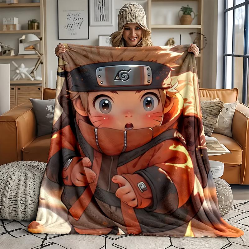 Naruto Ultra Soft Flannel Throw Blanket Warm Cozy Blanket for Bed Couch or outdoor best gift