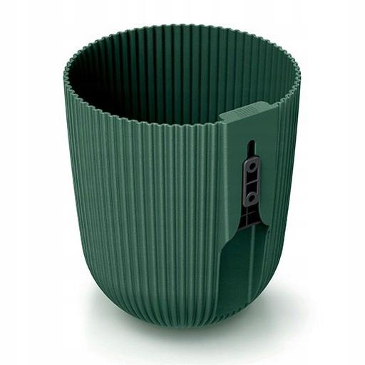 Plastic Wall Plant Pot Cover, Ribbed, , Milly