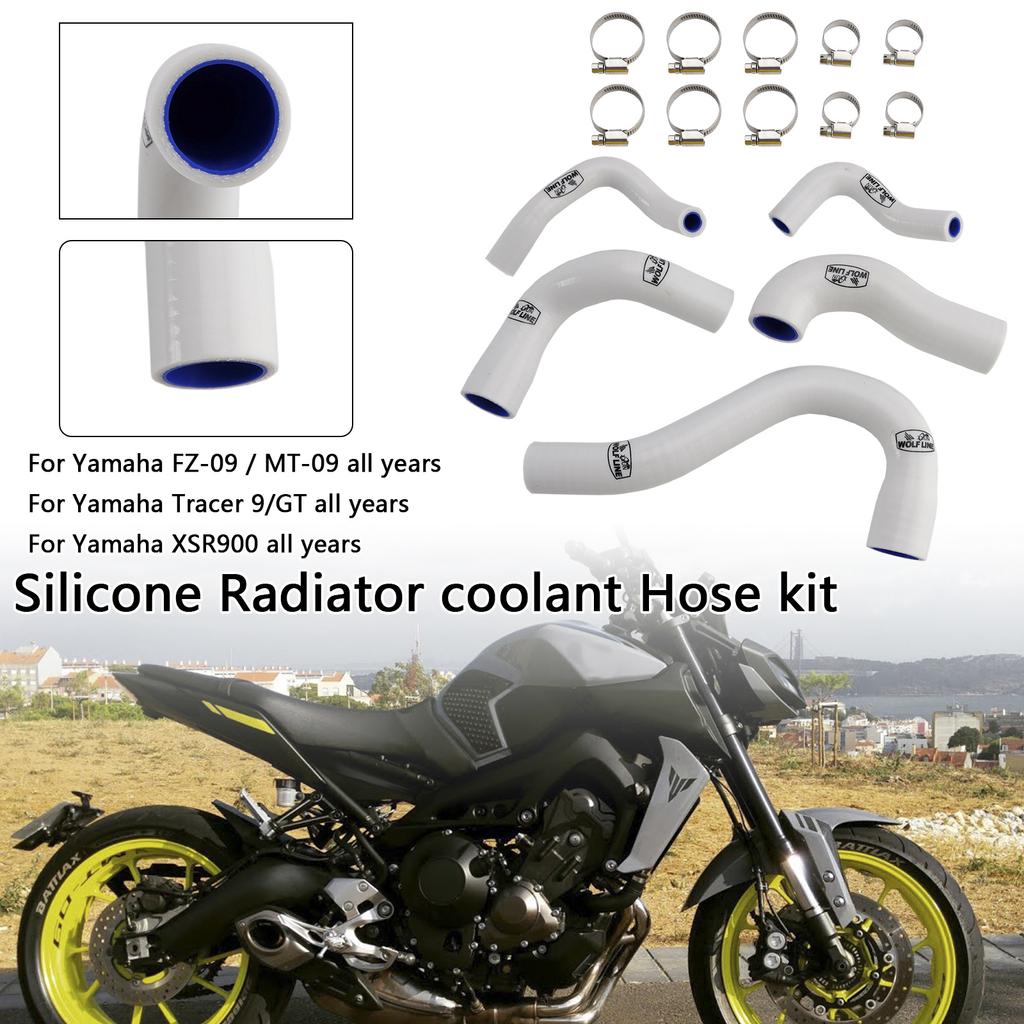 Yamaha MT-03 MT-25 YZF R3 R25 2015-2024 İçin Silikon Radyatör Soğutma Suyu Hortumu