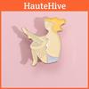 Charming Yellow Hair Girl Brooch In Cute Cartoon Style Perfect For Bags And Clothing Accessories
