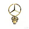 CQY1 Q HOT Grille Chrome Star Emblem Logo Mounted Star Front Hood Ornament Mercedes Benz Amg W204 W205 W203 W211 W212 W213 W201 W210