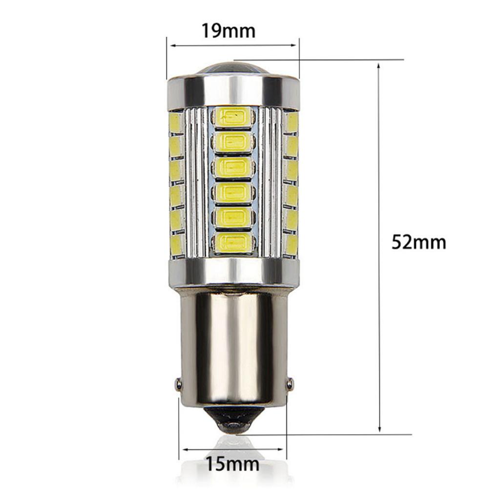 1pcs Auto LED Light 1156 1157 5730 5630 Brake Light 33SMD Turn Signal 7443 3157 Reversing Light