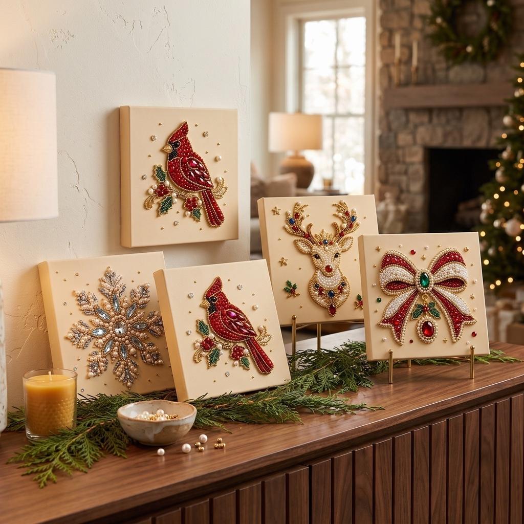 Creative Christmas Painting DIY Kit for Holiday Decor