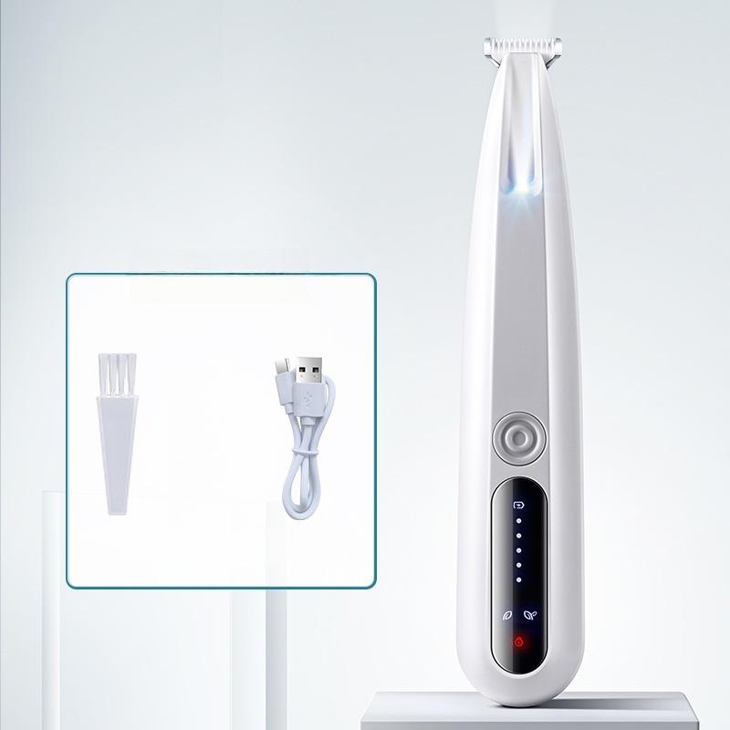 Luxury Rechargeable Electric Hair Trimmer for Pets Portable Waterproof Clipper for Cats Dogs Stylish Grooming Product Plastic