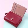 Classic Fashion Three Fold Wallet Coin Card Storage Women's Casual Student Small and Large Capacity