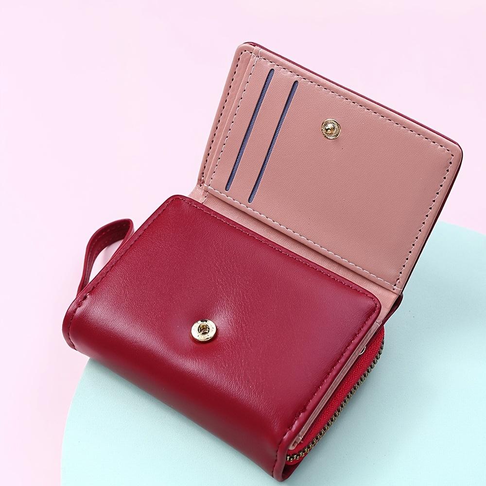 Classic Fashion Three Fold Wallet Coin Card Storage Women's Casual Student Small and Large Capacity