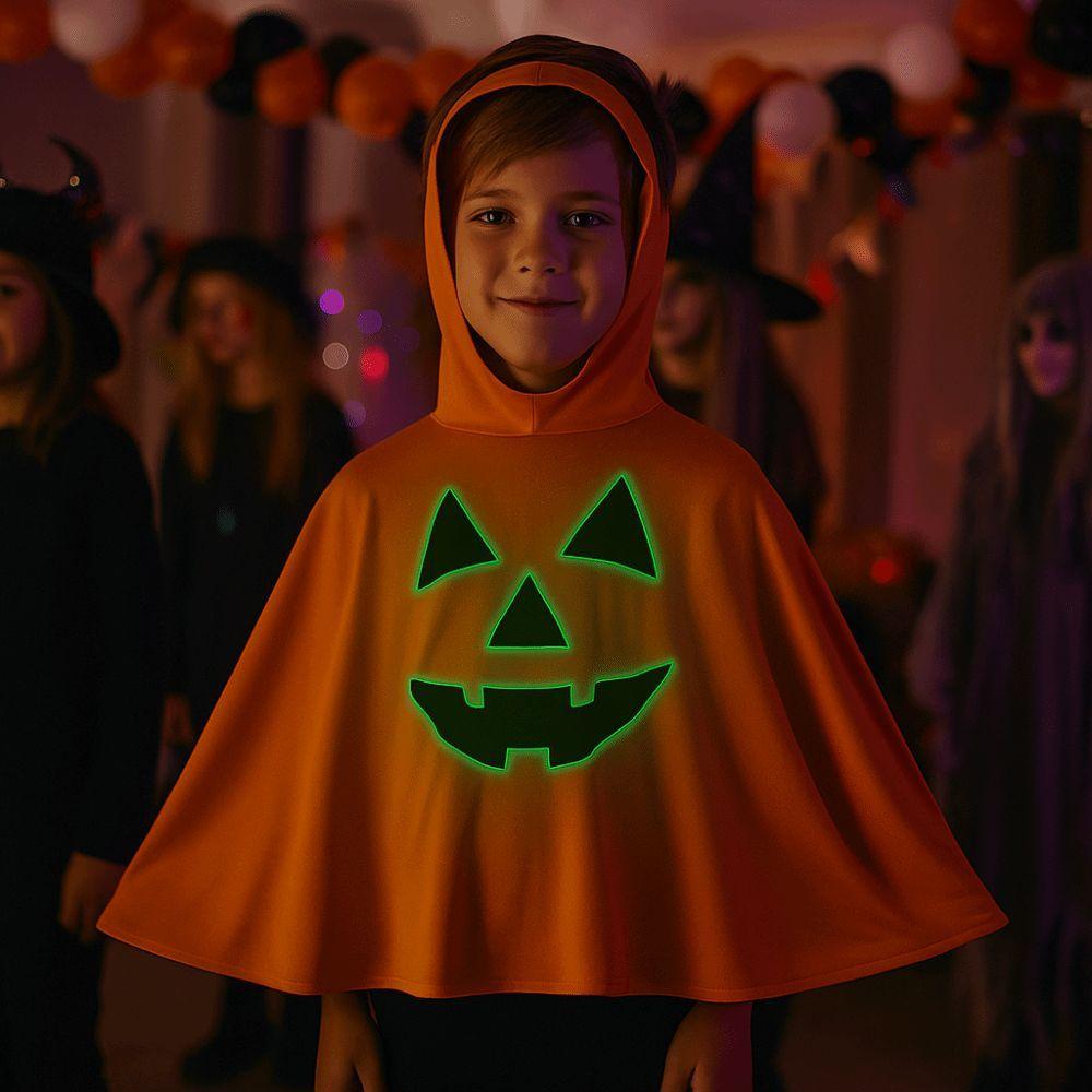 Creative Ghost Face Shawl Halloween Kid Cosplay Costume Party Dress Up Cloak  Party Masquerade