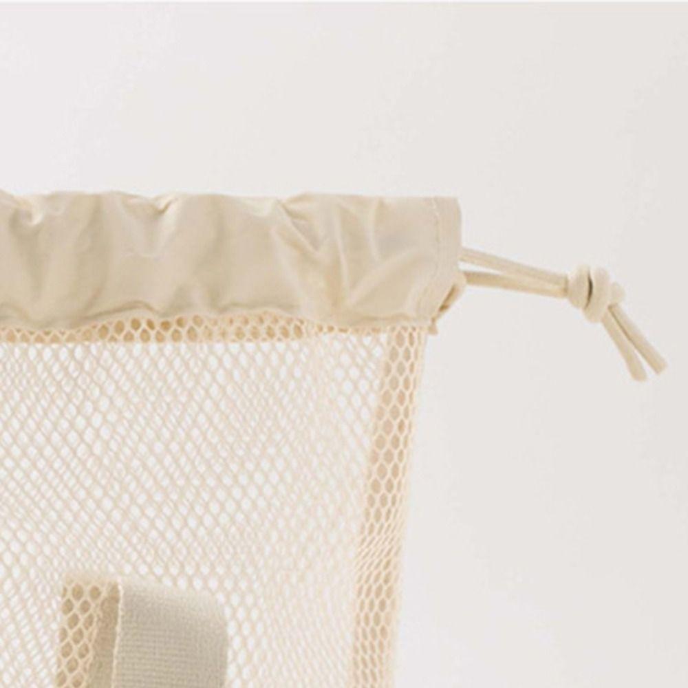 Bundle Pocket Clothes Storage Bag Handbag Hanging Shower Organizer Mesh Toiletry Bag  Organizer