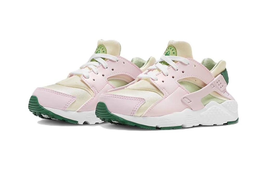 Nike Huarache Run SE Wallace Vintage Scarpe da Corsa Basse per Bambini Rosa Verde Bambini di Età 3 7 Anni DQ0518-600