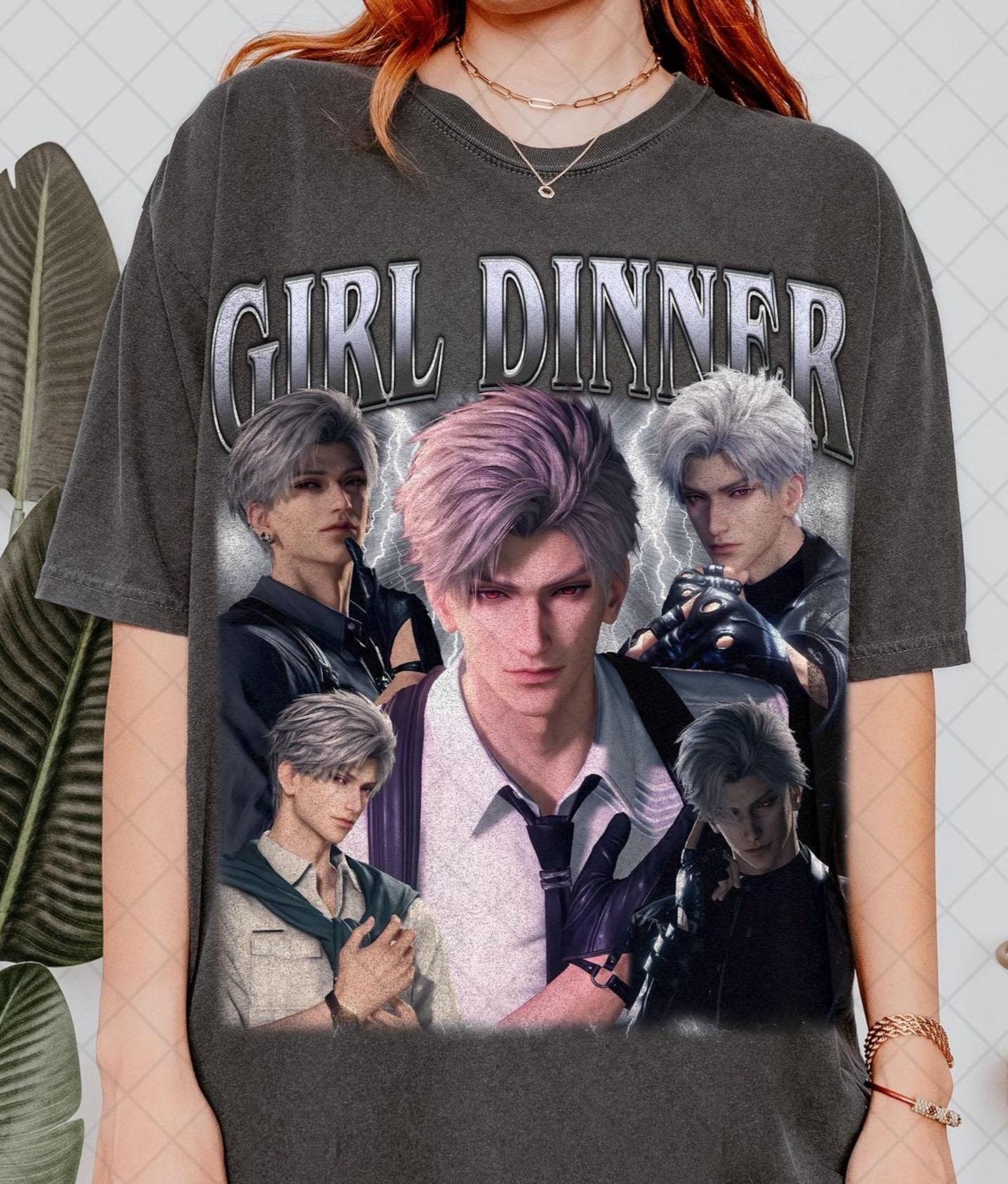 Comfort Colors Girl Dinner Sylus Homage T shirt, Sylus Love and Deepspace Fan Tee Graphic T shirt, Gift For Woman And Man Unisex T shirt S