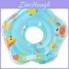 Baby Swim Ring Neck Float Neck Collar Bath Neck Ring Infant Toddler Swim Ring Pink Blue Inflatable