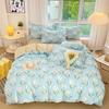 100% Cotton Bedding Set Duvet Cover Set 1 Quilt Cover 2 Pillowcases No Sheet- Ultra Soft Breathable Hypoallergenic