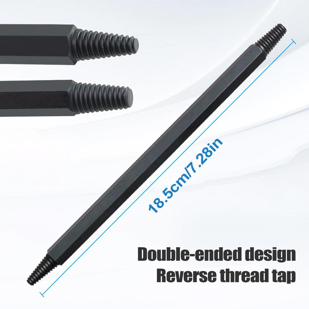 Spark Plug Remover Broken Spark Plug Extractor Portable Car Maintenance Tool for Engine Workshop Garage Roadside Boat Truck