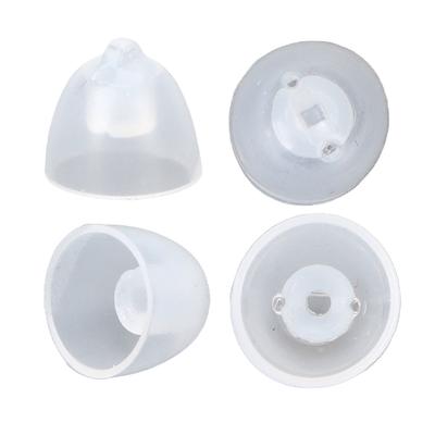 10 Stück/Packung Hörgeräte-Domes 8mm Offen Einlagig Waschbar Antistatisch Bass-Dome zum Austausch