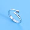 Lindon Classic Copper Alloy Zircon Ring Ladies Jewelry Wedding Promise Party Gift