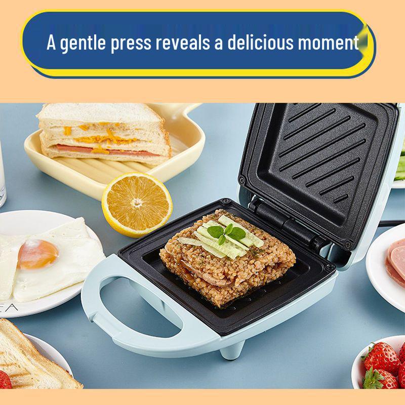 Compact Multi-Functional Sandwich Maker: Electric Toast Grill & Breakfast Press