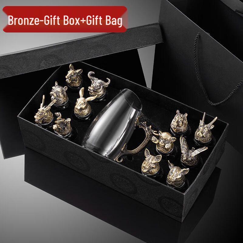 Chinese Zodiac Baijiu Glassware Set