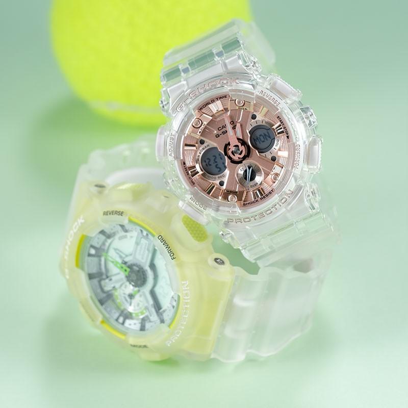 Casio watch series-GAGMA fashionable and energetic street quartz movement resin strap Japanese and Korean watch same style GA-110LS-7AGMA-S120SR-7A