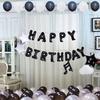 Happy Stylish Birthday Aluminum Foil Balloon Decoration Set For Memorable Parties