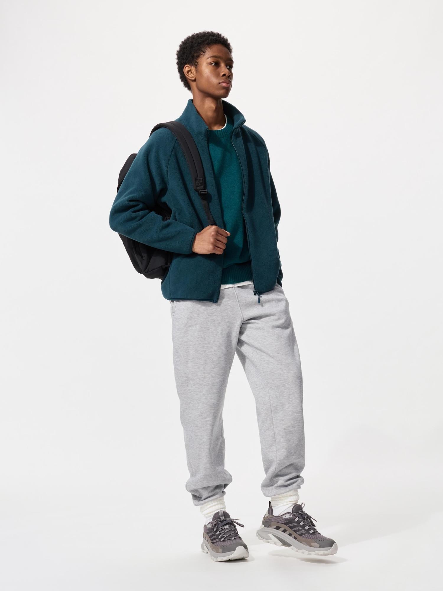 

Спортивные штаны Uniqlo Heat Tech Boa Длина штанины 70 76 см 04 GRAY/MEN XS