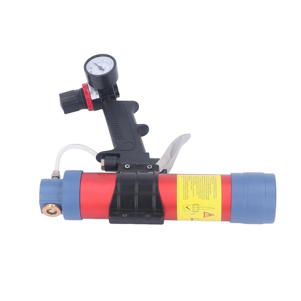 Luft-Kartuschenpistole 310ml Fassungsvermögen Pneumatische Kartuschenpistole Glasleimpistole mit Manometer