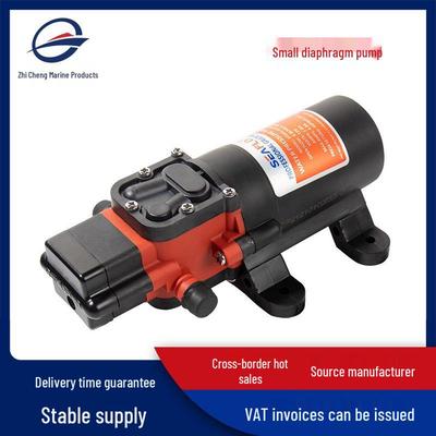 Pompe de surpression silencieuse auto-amorçante pour camping-car/yacht - 12V/24V à induction intelligente CC à membrane