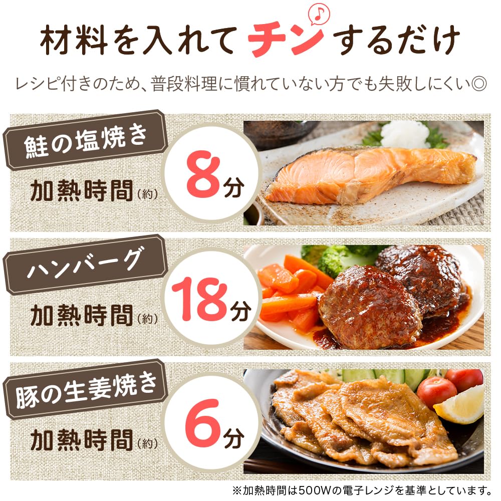 Microwave Grilled Fish Cooker 3cm Choose from Dividers or No Microwave and Includes Cute Life_mart [20cm Diameter, Depth, Dividers] Cooking Frying,