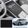 For Geely EX5 2025-Present LHD Car Carbon Interior Sticker Window Lifting Panel Decal Gear Door Protective Film Auto Accessory