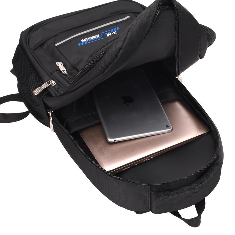 Schoolbag Fashion Large Capacity Business Travel Computer Bag Travel Backpack College Student School Bag Wholesale Men's Backpack
