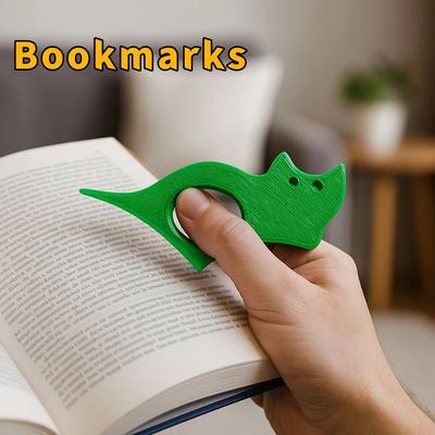 Waterproof Book Thumb Page Holder Cartoon Scratch Resistant Reading Decorative Ornaments Cute Book Page Holder Gift