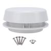 RV Roof Sewer Vent Cover Mushroom Style Ceiling Plumbing Ventilator Cap with Inner Mesh for Trailers Camping Vehicles