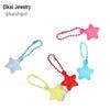 Candy Color Jelly Star Keychain: Cute Pendant Charm for Bags, DIY Accessories, Unisex Style