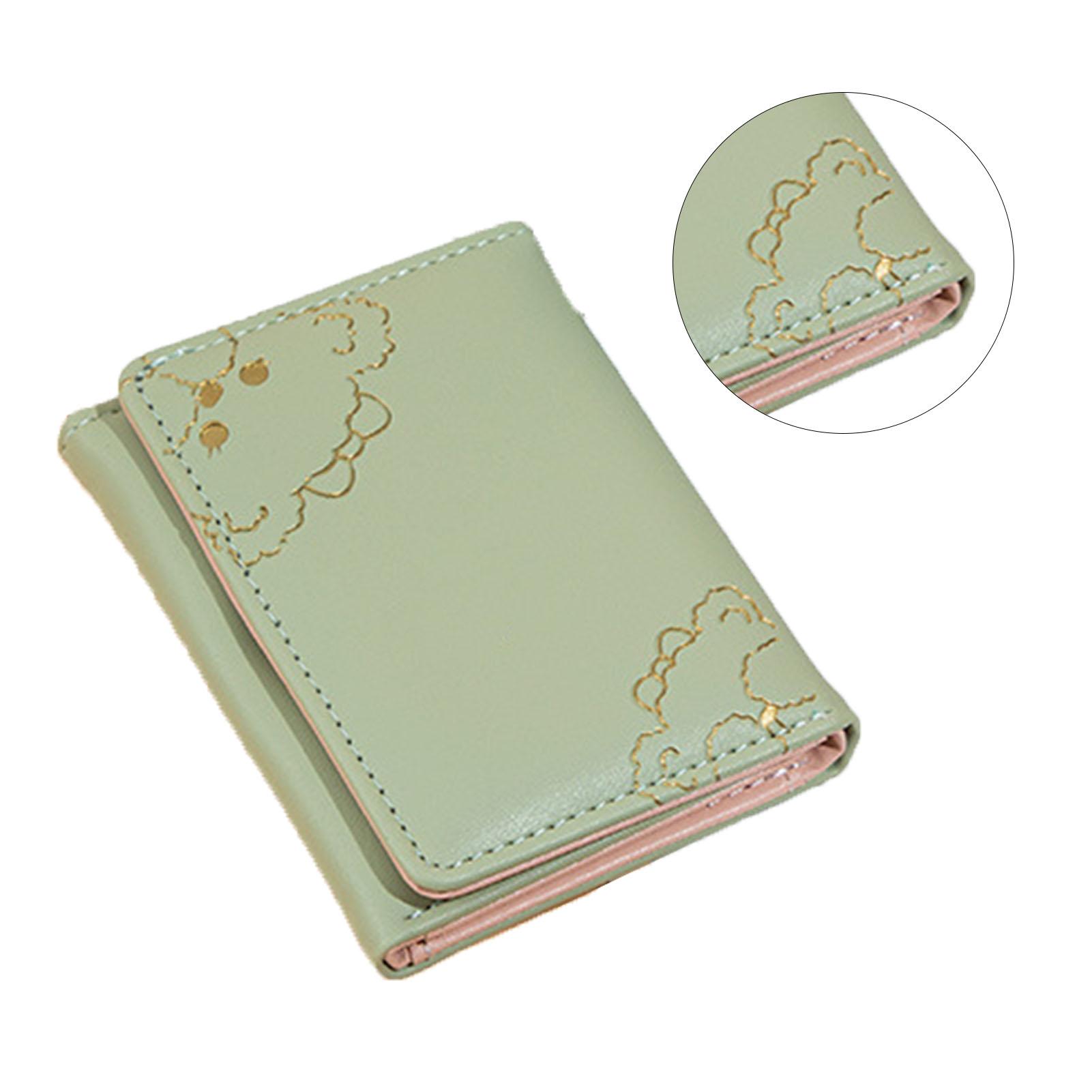 Женский   Кошелек Модный   Портативный Многофункциональный   Складной Короткий Кошелек Сумка для Ежедневных Поездок