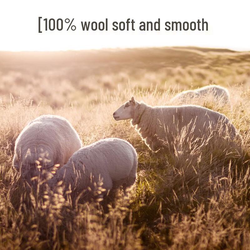 ROMON Men's 100% Wool Mid-Length Formal Overcoat