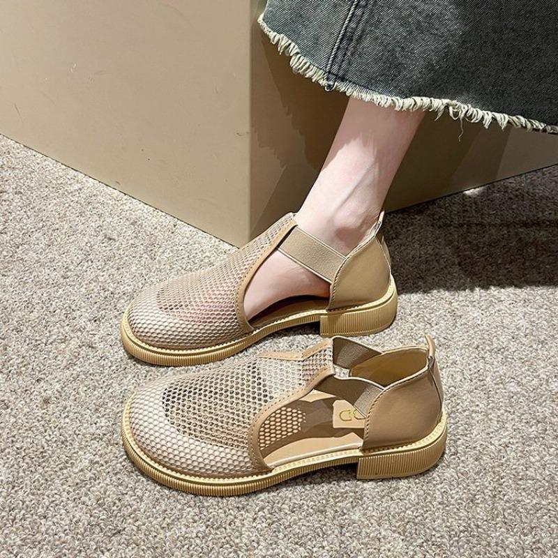 New Versatile, Fashionable, Breathable, Thick-heeled, Loose-fitting, Stretchable and Tight-fitting Women's Shoes and Sandals