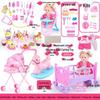 Cross-border Doll & Stroller Set for Girls - Children's Simulation Playhouse Toy