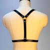 Women Fashion Sexy Pu Leather Waist Belt Punk Gothic Body Bondage Chest Harness Belt Party Tourism Clothing Accessories