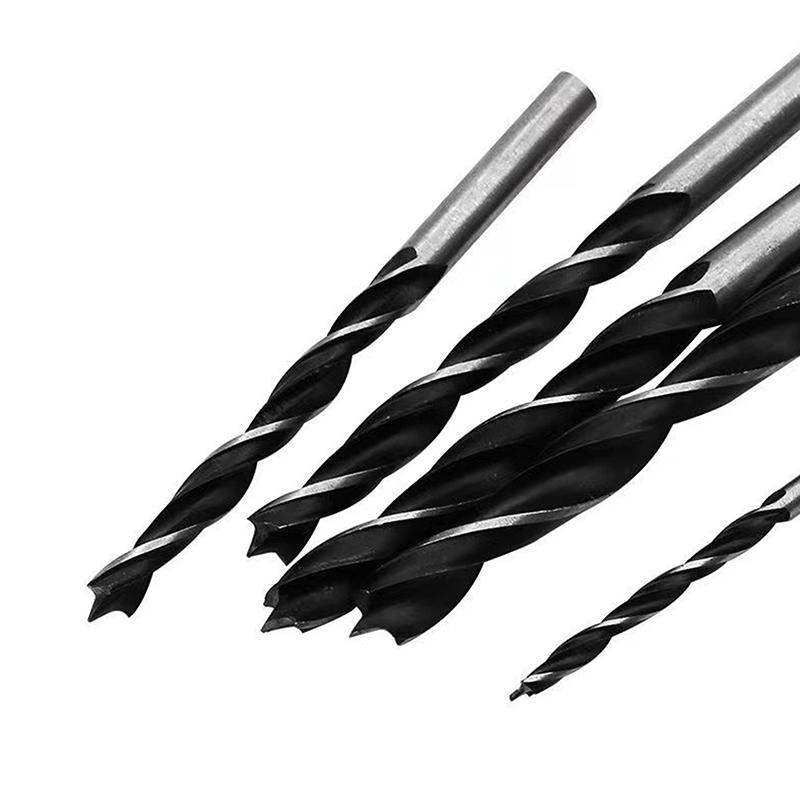 5/8Pcs Electric Drill Bit Drilling Twist Drill Tool 3-10Mm Three Pointed Woodworking Drill Dc Branch Drill Drilling