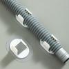 5 Stück Kabelclips Rohrschellen Haken Kunststoff Waschmaschinen-Abflussrohrhalter Elektro-Zubehör
